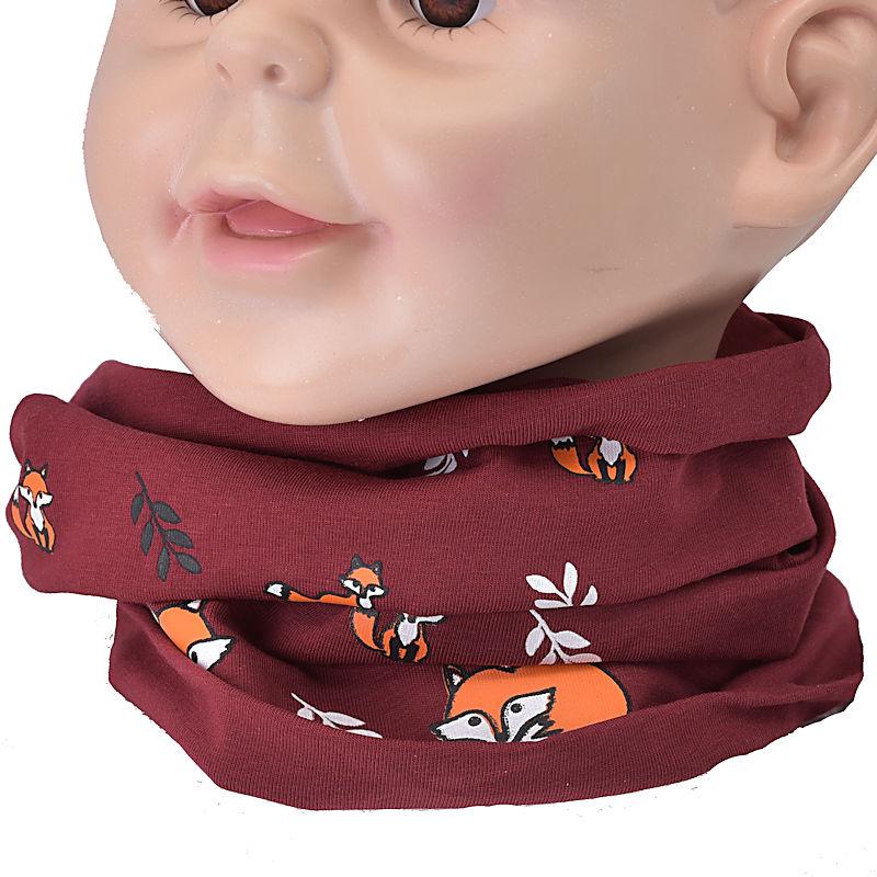 Kinder Loop Fuchs rot Baumwolle